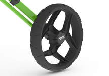 Oversized Rear Wheels